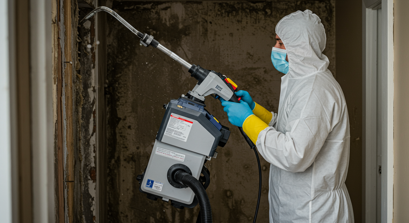 Mold Remediation Team in Action