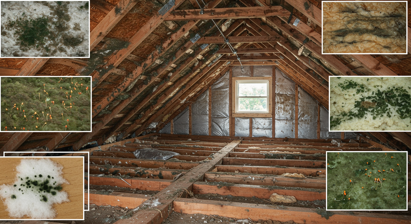 Signs of Mold in Attic